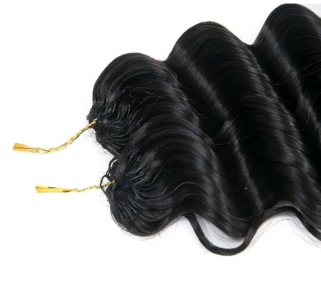 Knotless Human Crochet Hair