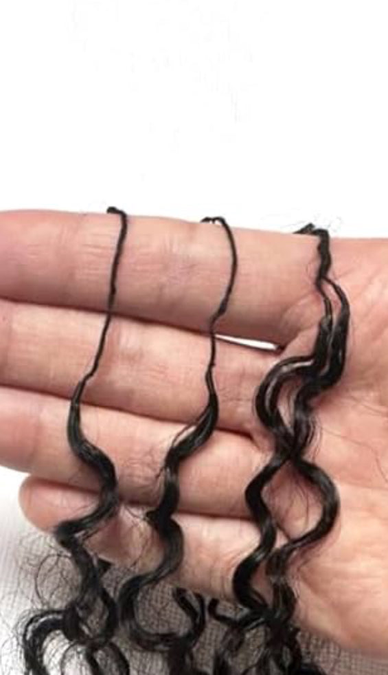 Knotless Human Crochet Hair