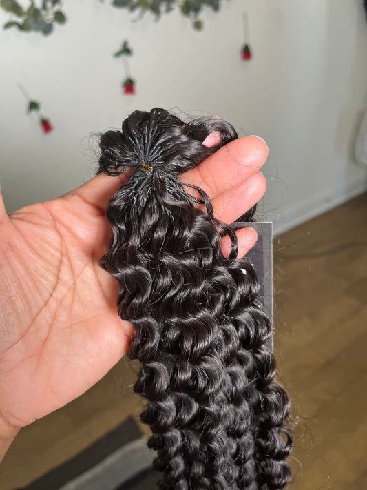 Knotless Human Crochet Hair