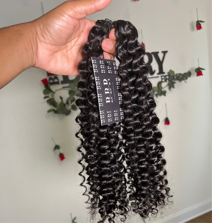 Knotless Human Crochet Hair